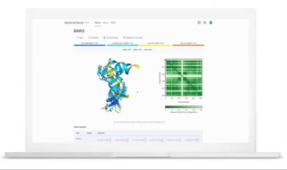 Un segmento de un vídeo de Google DeepMind que demuestra la nueva tecnología AlphaFold3