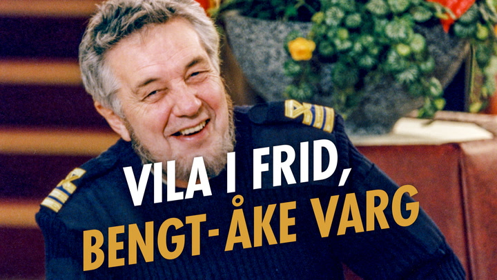 Bengt-Åke Vargs sista svåra tid – frun berättar
