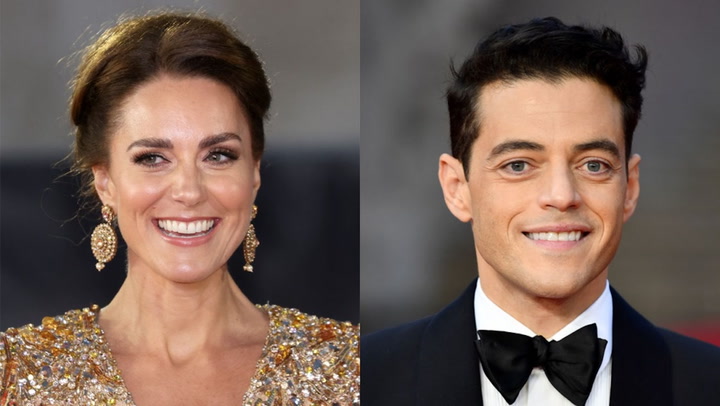 Rami Malek Says He Caught Kate Middleton “Off Guard” By Asking a Personal Question | THR News
