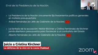 Juicio a Cristina Kirchner. Expone la defensa de la vicepresidenta: "La Fiscalía incurrió en una mala praxis"