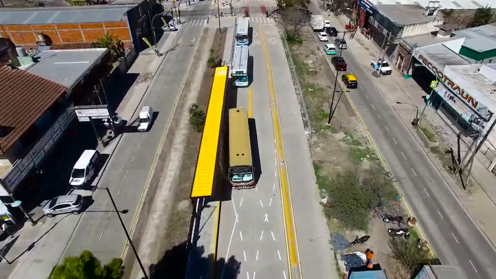 Cómo funciona el Metrobus de Florencio Varela - Fuente: Ministerio de Transporte