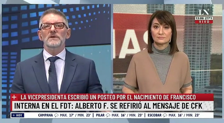 María Laura Santillán analizó el mensaje de Alberto sobre Cristina tras el nacimiento de Francisco