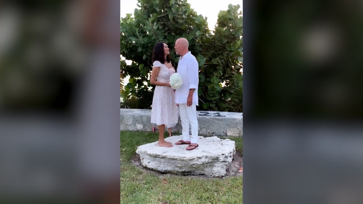 Bruce Willis and wife Emma Heming renew wedding vows on anniversary