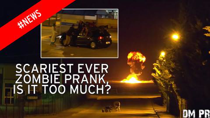 Have pranks gone too far? Scary zombie apocalypse prank terrifies town -  Mirror Online