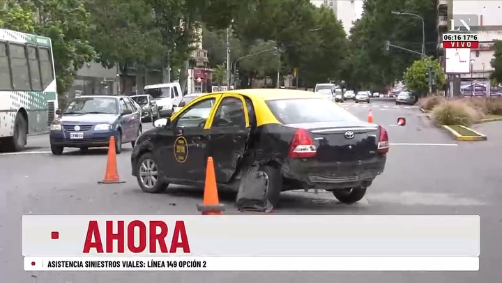 Manana de accidentes en la ciudad de Buenos Aires