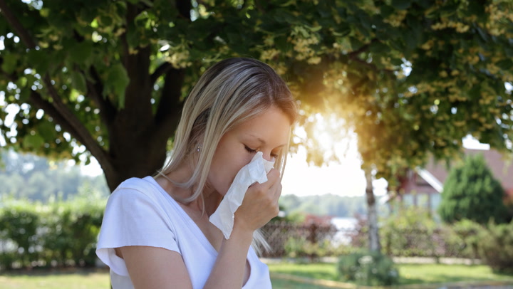 A pollenallergia gyakori tünetei