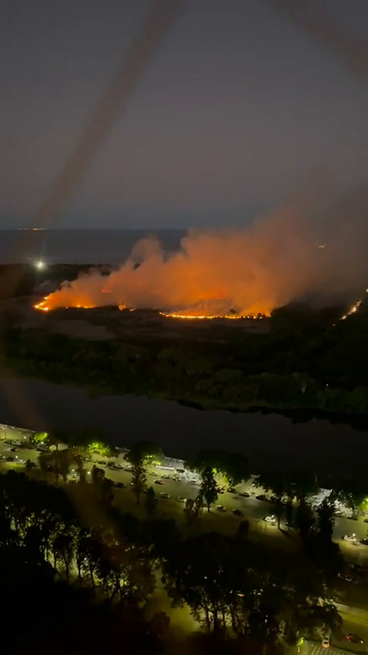 Nuevo foco de incendio en la Reserva Ecológica de Costanera Sur