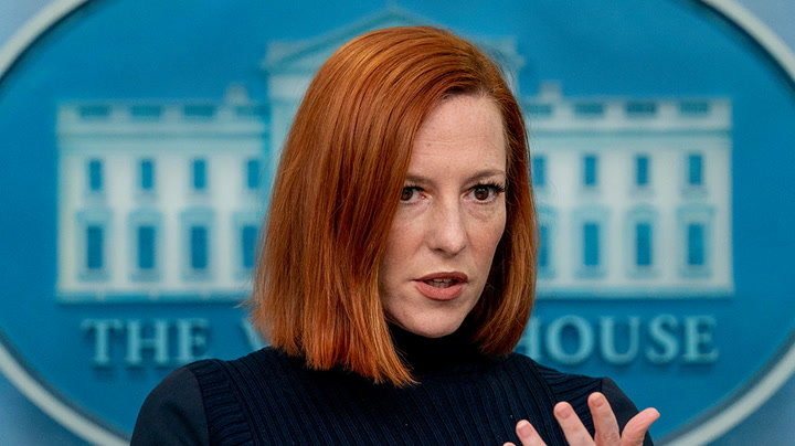 Watch live as White House press secretary Jen Psaki holds briefing after sending military aid to Ukraine