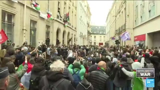  Students block Paris’ Sciences Po over Israel-Hamas war