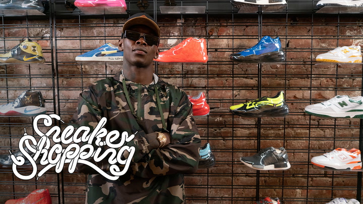 UFC Middleweight Champion Israel Adesanya goes Sneaker Shopping with Complex's Joe La Puma at Flight Club in New York City and talks the sneakers he always wanted growing up, signing his Puma deal, and his love for the Yeezy Waverunners.