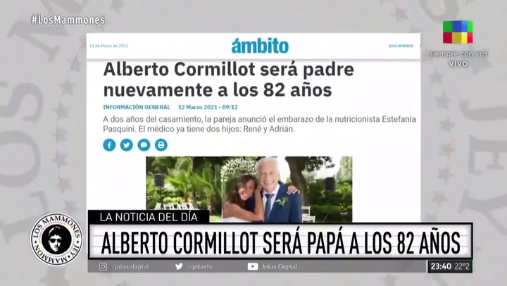 Alberto habló sobre el momento que Estefi le dijo que está embarazada - Fuente: América TV