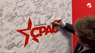 Así se fue Javier Milei de la CPAC, donde se encontró con Donald Trump y otros líderes conservadores