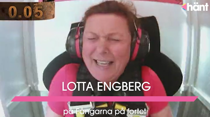 Lotta Engbergs galna utmaning i Fångarna på fortet