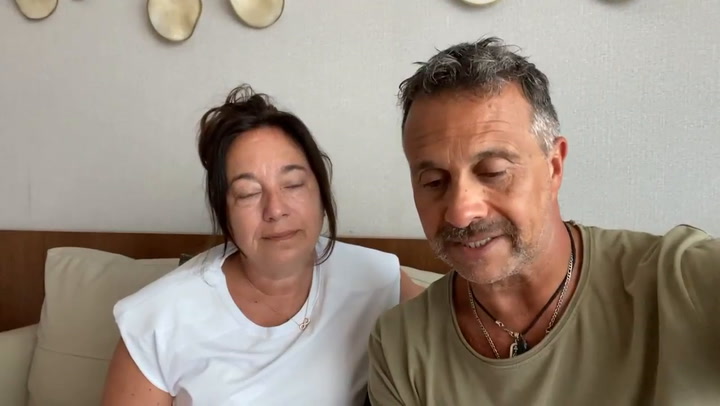 El testimonio de Sergio Lapegüe y su esposa luego del robo a su casa