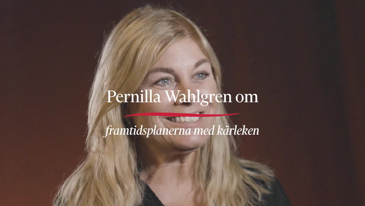 Så ser Pernilla Wahlgrens framtidsplaner ut med kärleken Christian Bauer