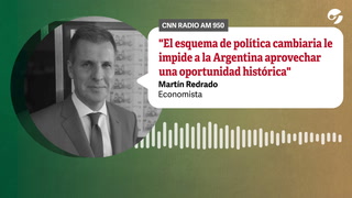 Martín Redrado: "El esquema de política cambiaria le impide a la Argentina aprovechar una oportunidad histórica"