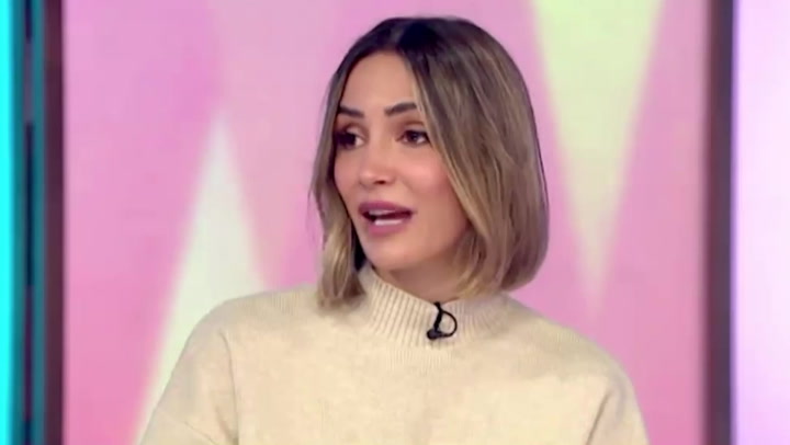 Frankie Bridge reveals doctors discovered 'really rare' tumour in her neck