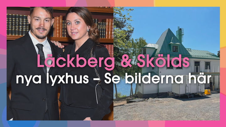 Läckberg & Skölds nya lyxhus – se bilderna här