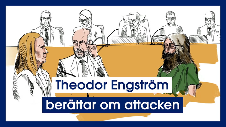 Theodor Engström berättar om attacken