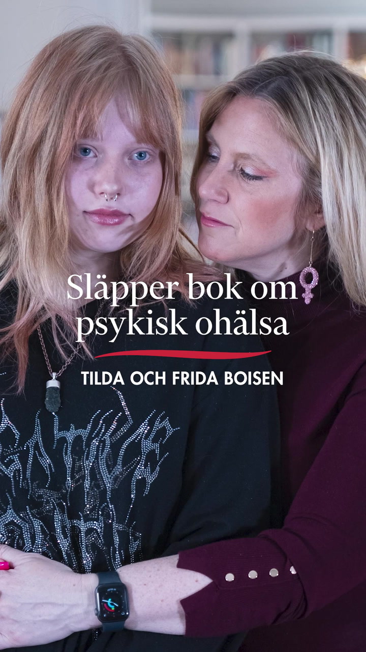 Tilda och Frida Boisen om nya boken "aldrig släppa taget"
