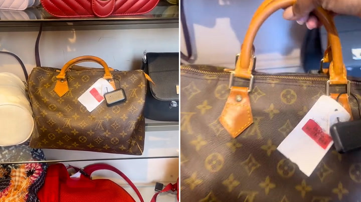 TikToker finds Louis Vuitton bag worth over £1,000 in TK Maxx