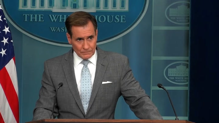 The Independent's Andrew Feinberg challenges John Kirby on deaths of foreign aid workers