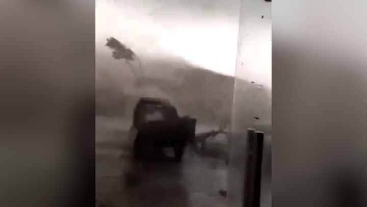 Footage captures deadly China tornado ripping through buildings